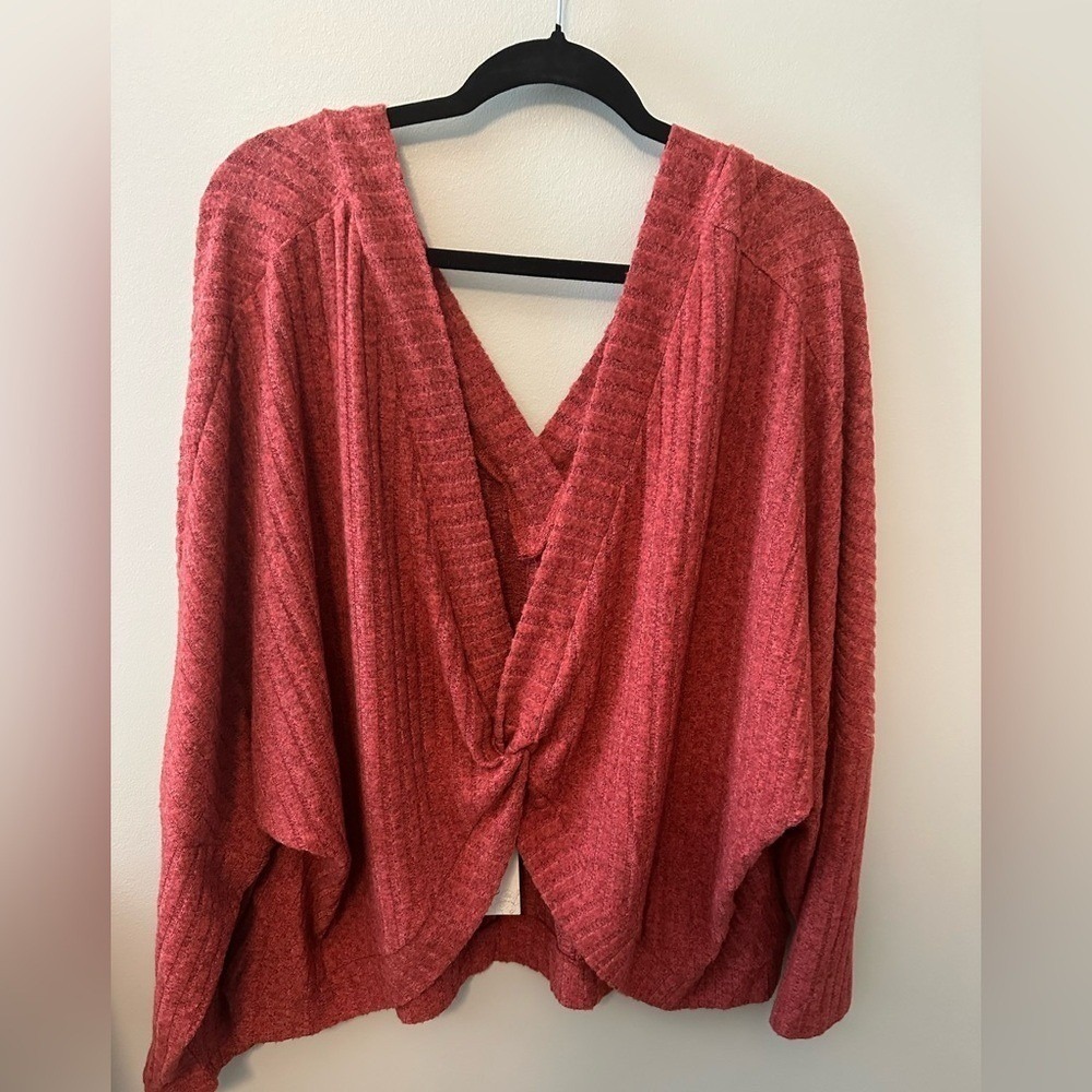 Women's Off-the-Shoulder Sweater Top NWT. 4X - Picture 1 of 13